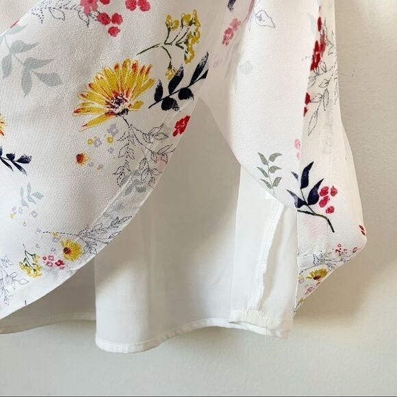 Lucky Brand White Floral Mini summer dress - Picture 5 of 7